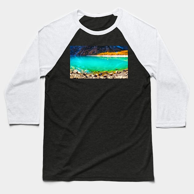 AUTUMN PARADISE Baseball T-Shirt by Simon Schuhmacher Photography